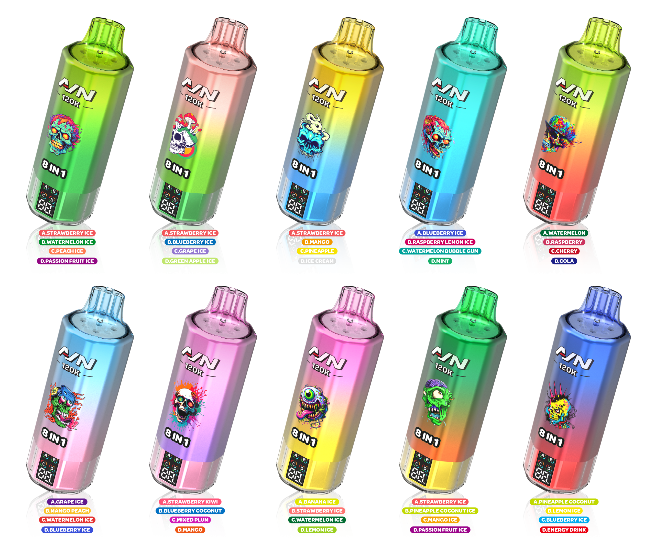 白色扁头 1.2ml