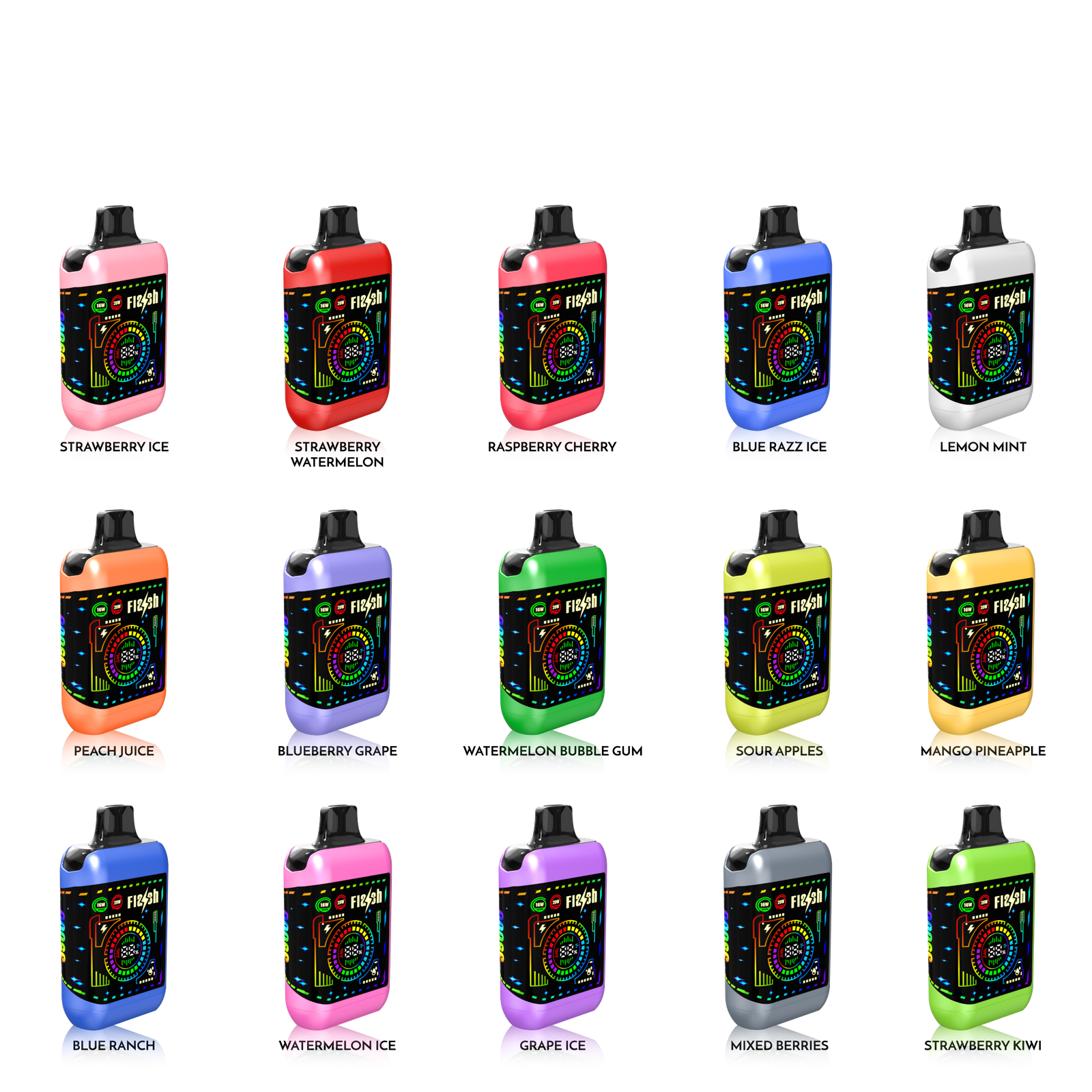 AIM FLASH 35000 PUFFS flavor lineup