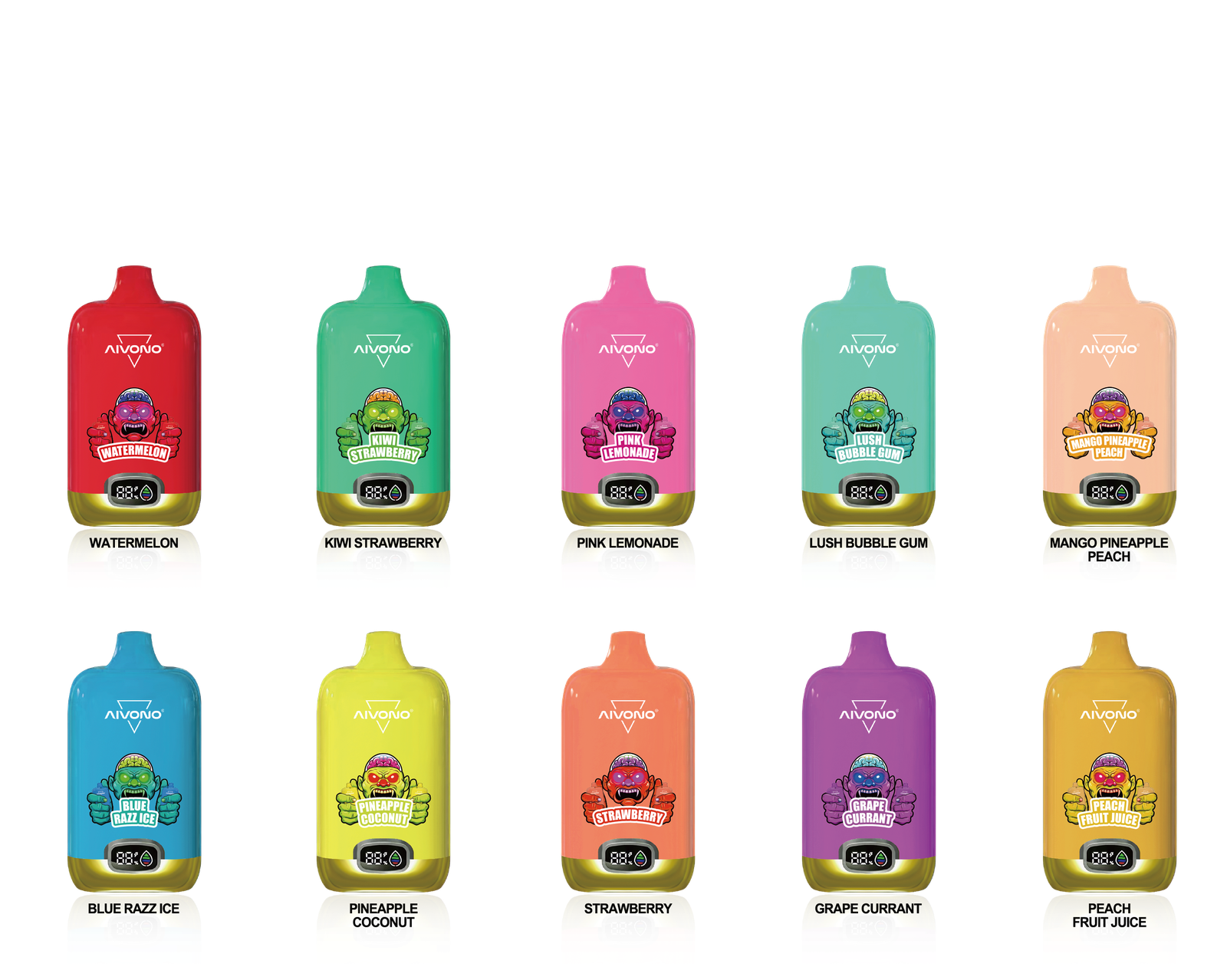 AIM FREAK 13000 PUFFS flavor lineup